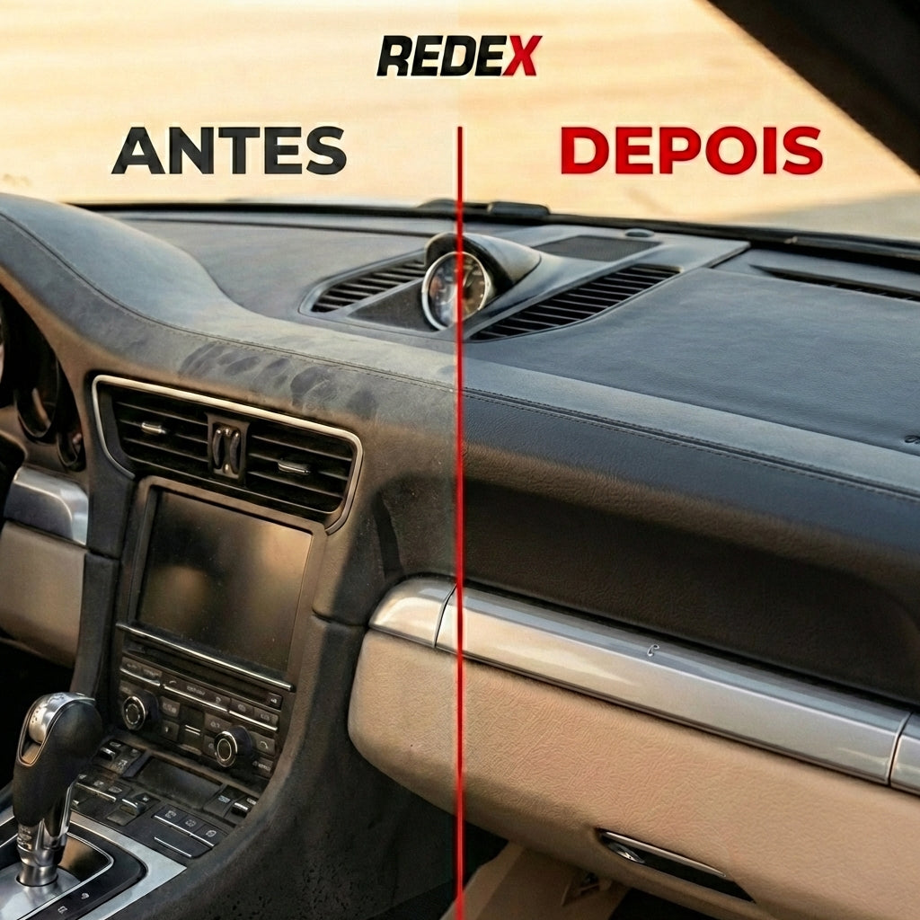 Redex Cockpit Cera de Abelha 200ml - New Car - foto 5 - limpeza interior automóvel